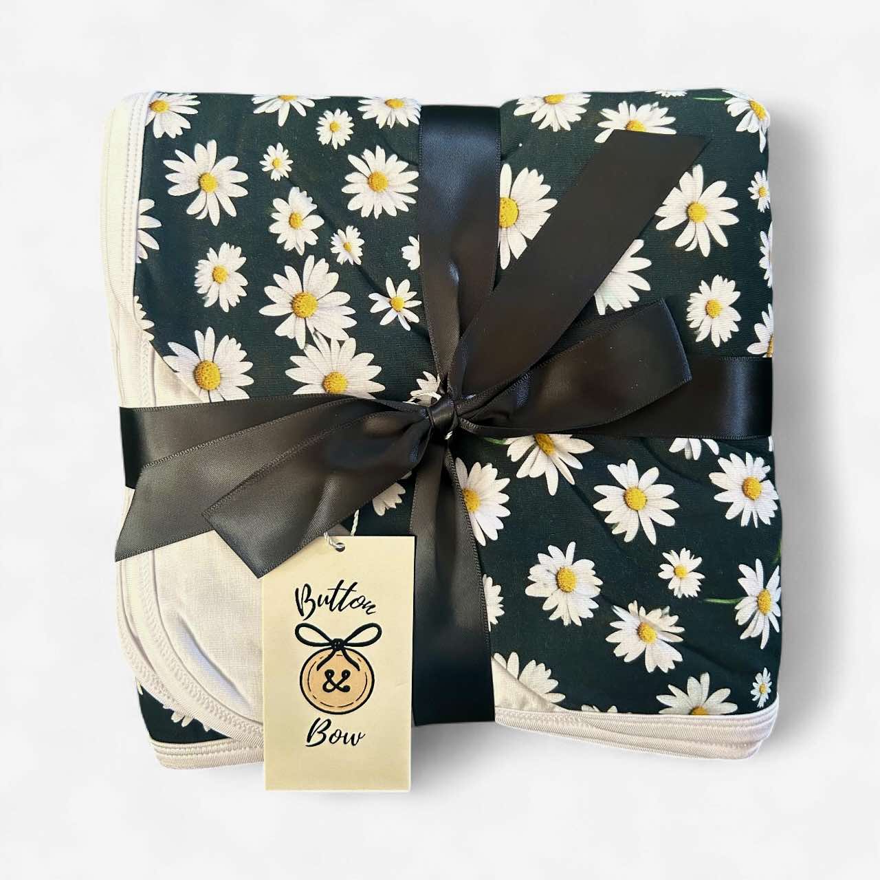 Midnight Blooms Blanket