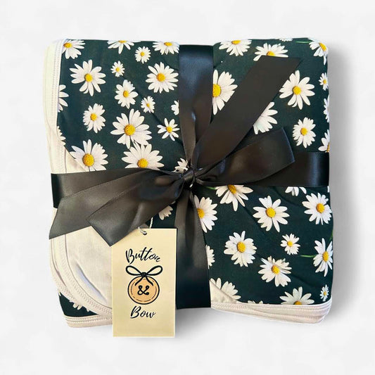 Midnight Blooms Blanket